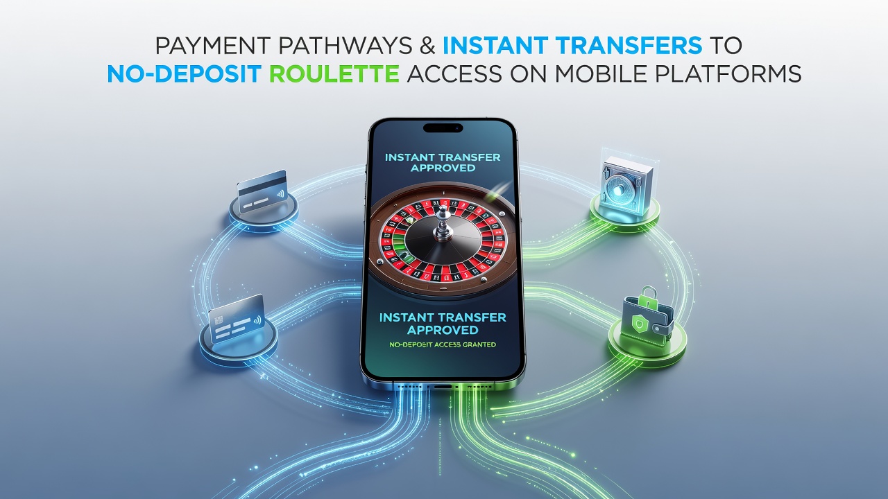 Smartphone screen displaying no-deposit roulette interface with payment confirmation