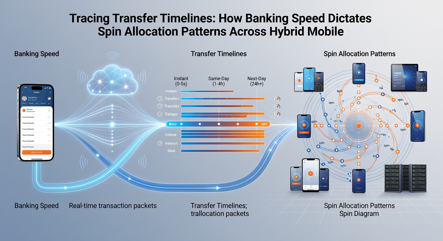 Chart displaying banking speed impact on spin allocation in mobile table games