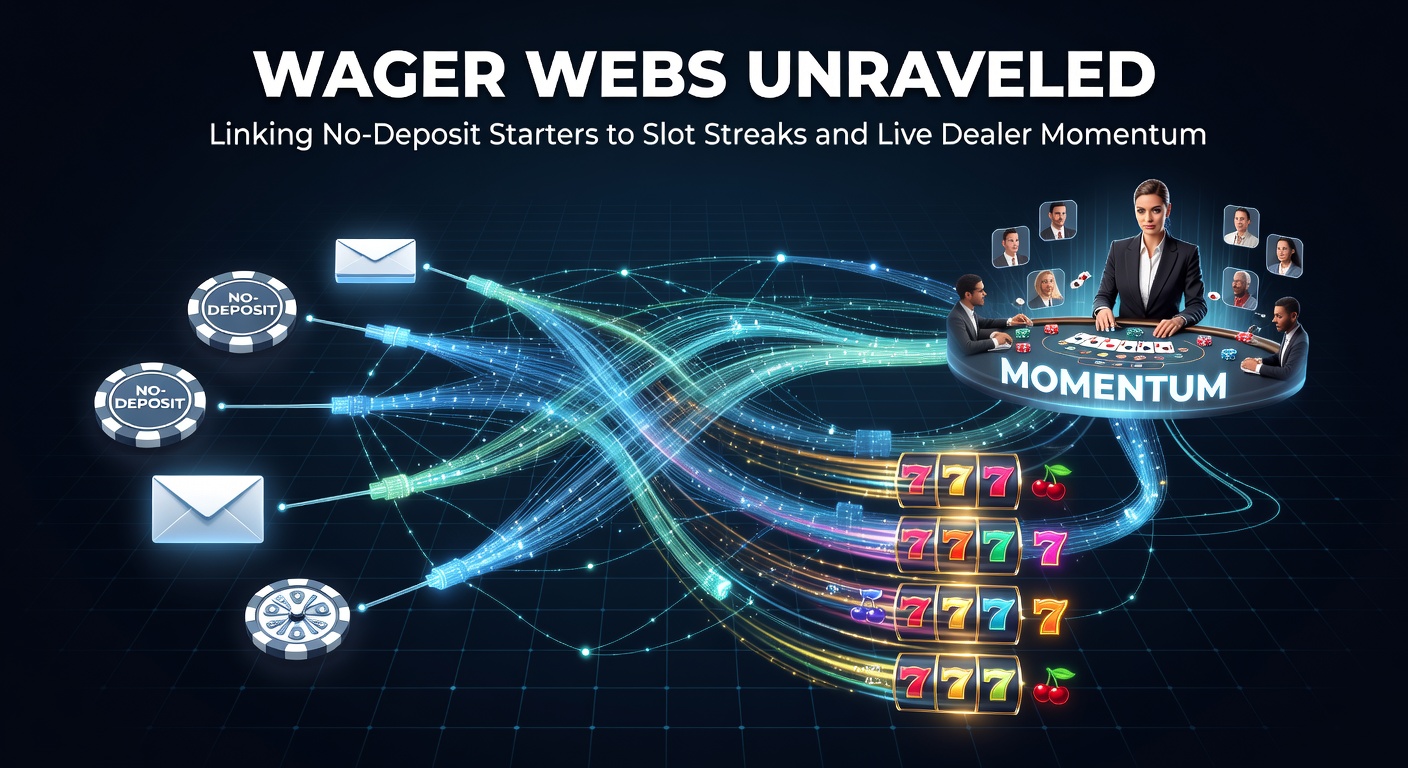 Dynamic illustration of slot machine reels exploding with wins connected by glowing threads to a live blackjack table where cards fly and chips stack high, representing the seamless transition from bonus slots to dealer games