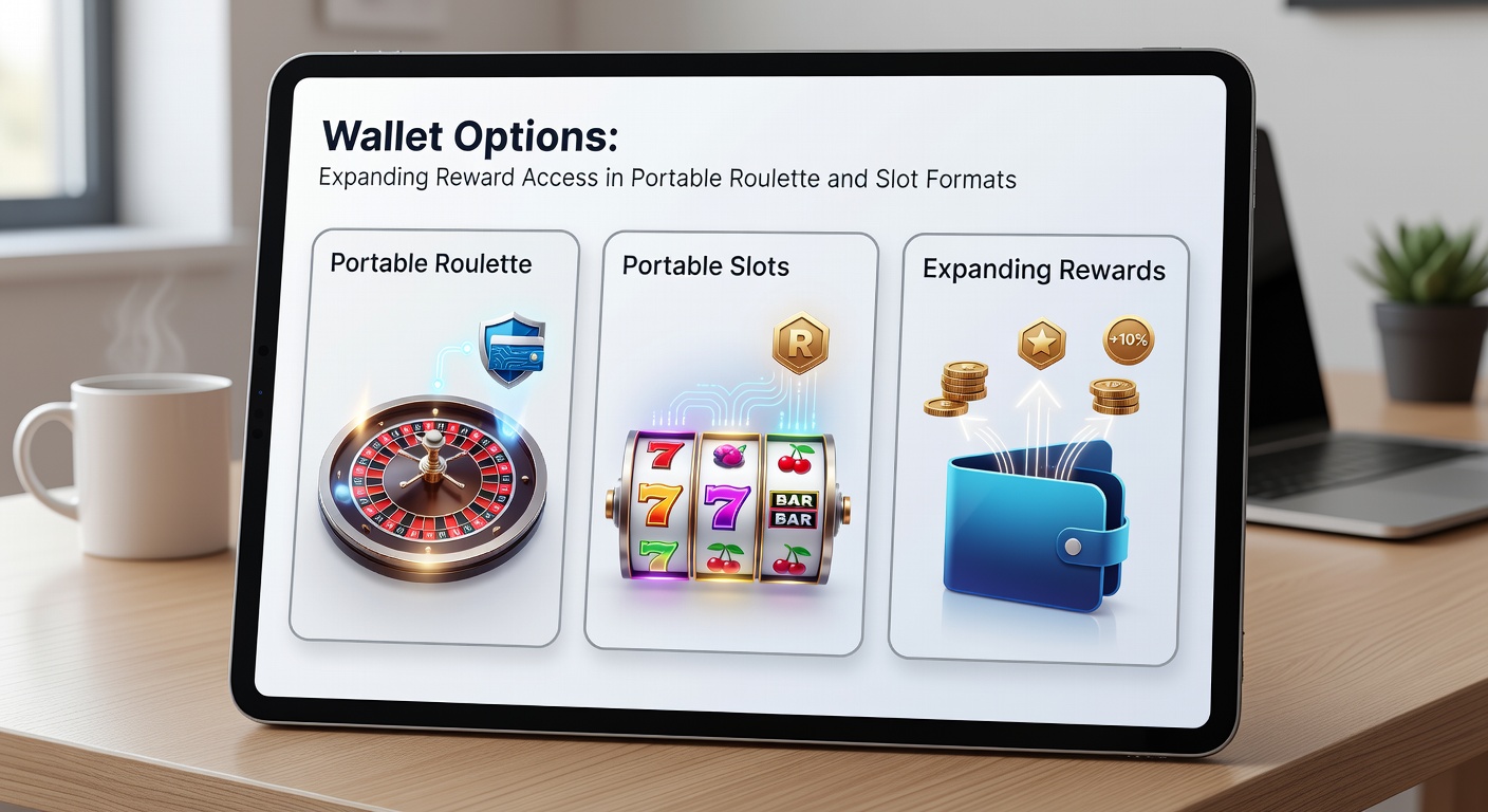 Smartphone screen displaying expanded wallet choices for slot and roulette bonuses